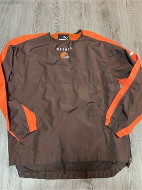 VTG Browns x Puma NFL Windbreaker